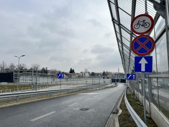 Prace serwisowe w tunelach Trasy Łagiewnickiej