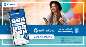 Koniec aplikacji Karty Krakowskiej. Od 12 października 2026 r. obowiązuje mKraków
